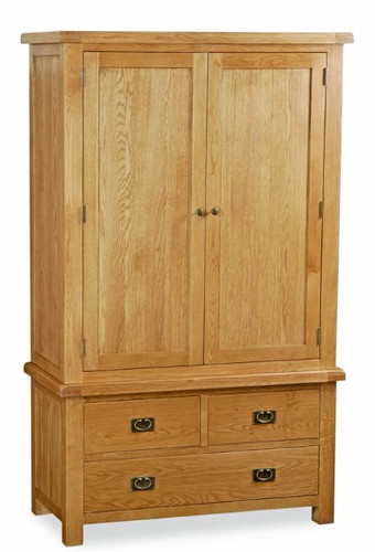 An extensive collection of hand crafted rustic oak furniture. This range has all the attributes of classic oak furniture, including : extra think tops, generous proportions and antique hardware. This collection exudes the warmth and quality that only solid wood furniture can offer.
