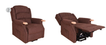 Padstow Lift and Tilt Chair-Brown