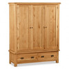 An extensive collection of hand crafted rustic oak furniture. This range has all the attributes of classic oak furniture, including : extra think tops, generous proportions and antique hardware. This collection exudes the warmth and quality that only solid wood furniture can offer.