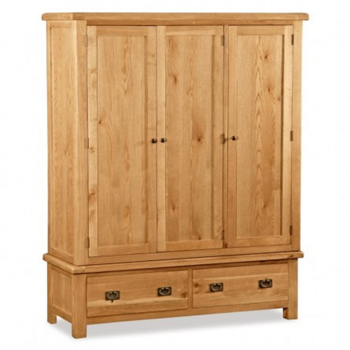 An extensive collection of hand crafted rustic oak furniture. This range has all the attributes of classic oak furniture, including : extra think tops, generous proportions and antique hardware. This collection exudes the warmth and quality that only solid wood furniture can offer.