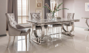 Arianna 200cm Dining Table-Grey