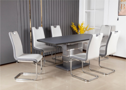 Modena Dark Grey Extension Table