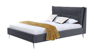 Avery 4'6 Bed-Grey