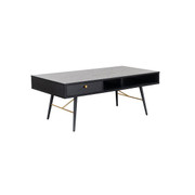 Barcelona Coffee Table - Black and Copper