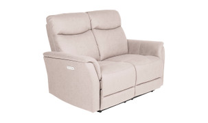 Mortimer 2 Seater Electric Recliner - Taupe