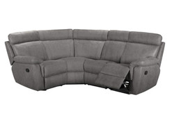 Baxter small Corner Group Recliner - Grey