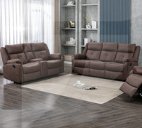 Casey 3+2 Seater - Chestnut