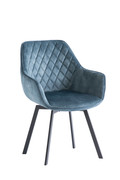 Violina Teal Dining Chair