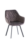 Violina Graphite Dining Chair
