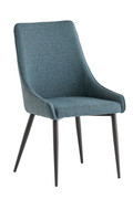 Rimini Teal/Grey Dining Chair 