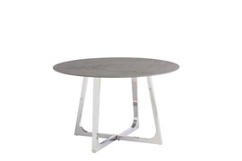 Desanta Grey 1.35M Round  Dining Table