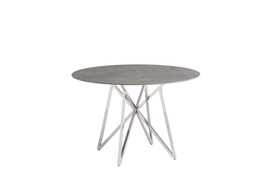 Janice Grey 1.2M Round Dining Table