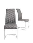 Tokyo Grey Cantilever Dining Chair