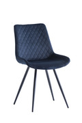 Mabel Deep Blue Velvet Dining Chair