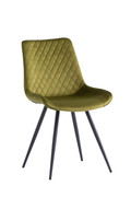 Mabel Olive Velvet Dining Chair