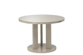 Elly Latte 1.07M Round Dining Table