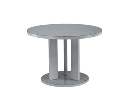 Elly Grey 1.07M Round Dining Table