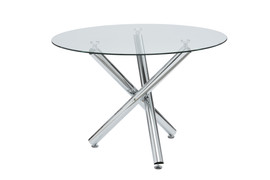 Kanson Glass Round Dining Table