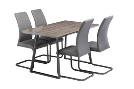 Mitch Grey Oak Finish 1.2M dining Table