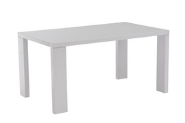 Hampshire Super White Gloss 1.5M Dining Table