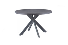 Pisa Dark Rhine 1.2M Round Dining Table