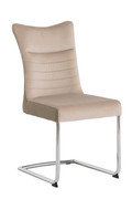 Pasadena Natural/Taupe - Fabric/PU Dining Chair