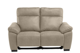 Farrow Natural Soft-Touch Fabric Electric 2 Seater