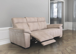 Farrow Natural Soft-Touch Fabric Electric 3+1+1 Seater