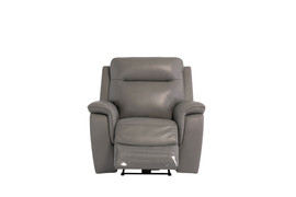 Havana Grey Leather Electric Armchair