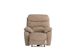 Layla Sand Chanel Fabric Electric Armchair