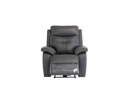 Sophia Charcoal Leather Electric Armchair