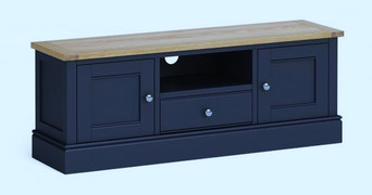 Chichester Navy Large Tv Unit