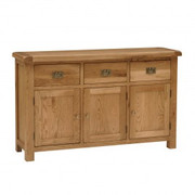An extensive collection of hand crafted rustic oak furniture. This range has all the attributes of classic oak furniture, including : extra think tops, generous proportions and antique hardware. This collection exudes the warmth and quality that only solid wood furniture can offer.