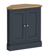 Edinburgh Charcoal Corner Cupboard