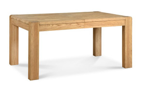 Edson Oak Compact Extending Dining Table 135/175cm