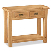 Salisbury Oak Console Table