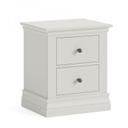 Bordeaux  Cotton 2 Drawer Bedside