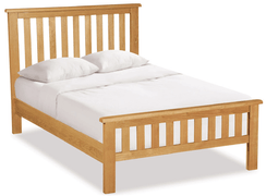Salisbury  Lite Slatted 4'6 Bed