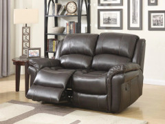 Farnham Brown Leather Recliner 2 Seater