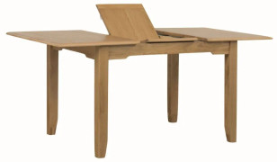 Kilkenny Oak 120cm-160cm Butterfly Extending Dining Table