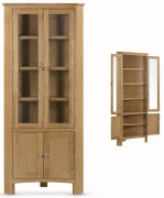 Kilkenny Oak Corner Display Unit