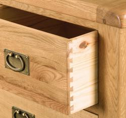 A classic collection of compact oak furniture. Special attention has been paid to design and size of each piece, tailoring the range for the smaller Irish home. The pieces in this collection offer the consumer the flexibility to furnish even the most compact living spaces