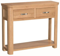 Treviso Oak Large Console Table