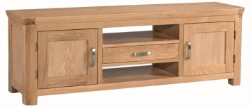 Treviso Oak Large TV Unit