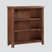 Andorra Dark Acacia Low Bookcase