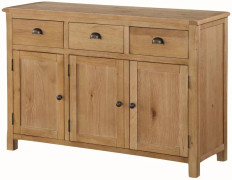 Kilmore Oak Large 3 Door Sideboard