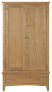 Kilkenny Oak 2 Door Wardrobe