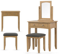 Kilkenny Oak Dressing Table with Stool