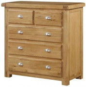 Newbridge Oak 2+3 Drawer Chest