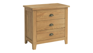 Burford Oak 3 Drawer Chest